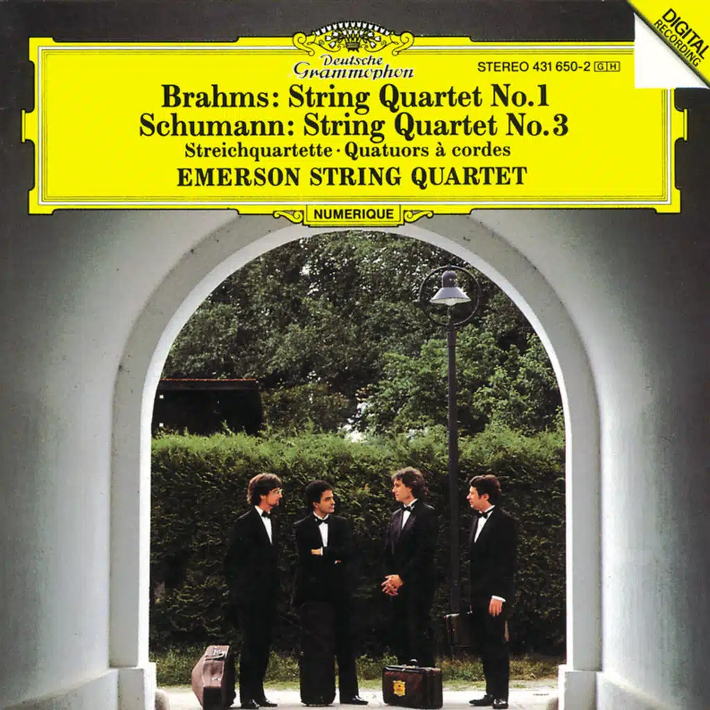 Brahms: String Quartet No. 1 in C Minor, Op. 51 No. 1: II. Romanze. Poco adagio (Recorded 1984)