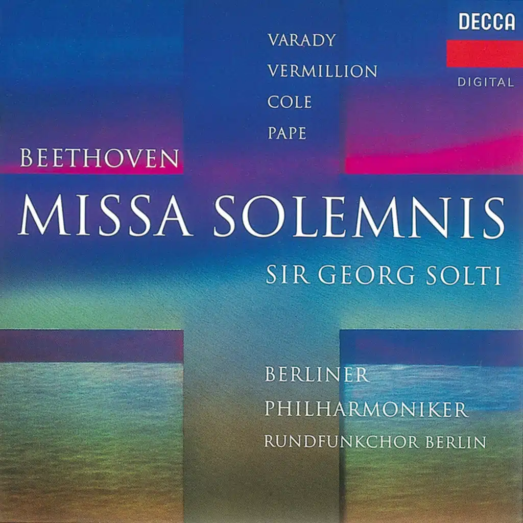 Beethoven: Missa solemnis, Op. 123: IV. Sanctus: a-c. Sanctus – Pleni sunt coeli – Praeludium (Live at Philharmonie, Berlin, 1994)