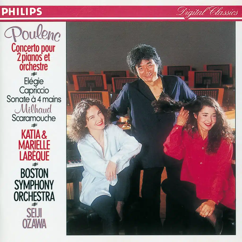 Poulenc: Concerto for 2 Pianos and Orchestra in D minor: 2. Larghetto