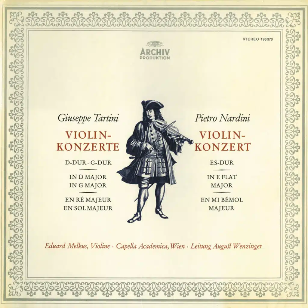 Violin Concerto In G Major: 2. Largo Andante - Grave