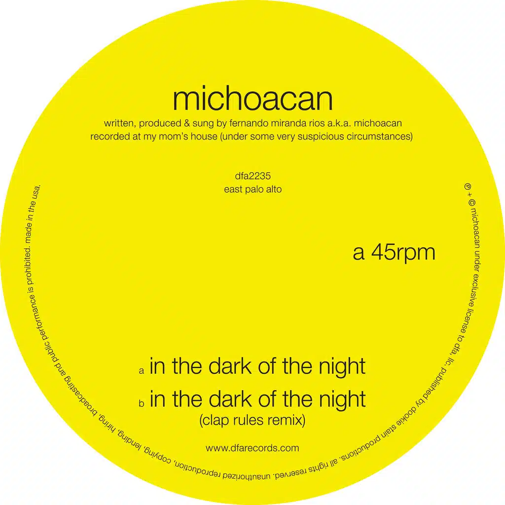 In the Dark of the Night