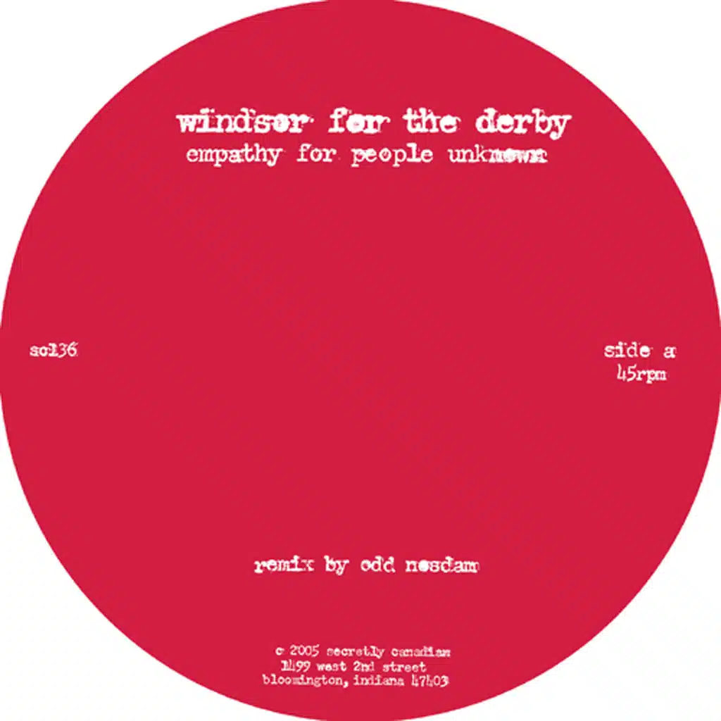 Empathy for People Unknown (Remix by Odd Nosdam) / Gunboats