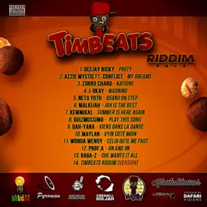 Timbeats Riddim (Produced By Crehall Soljah & Nikooo Prod)