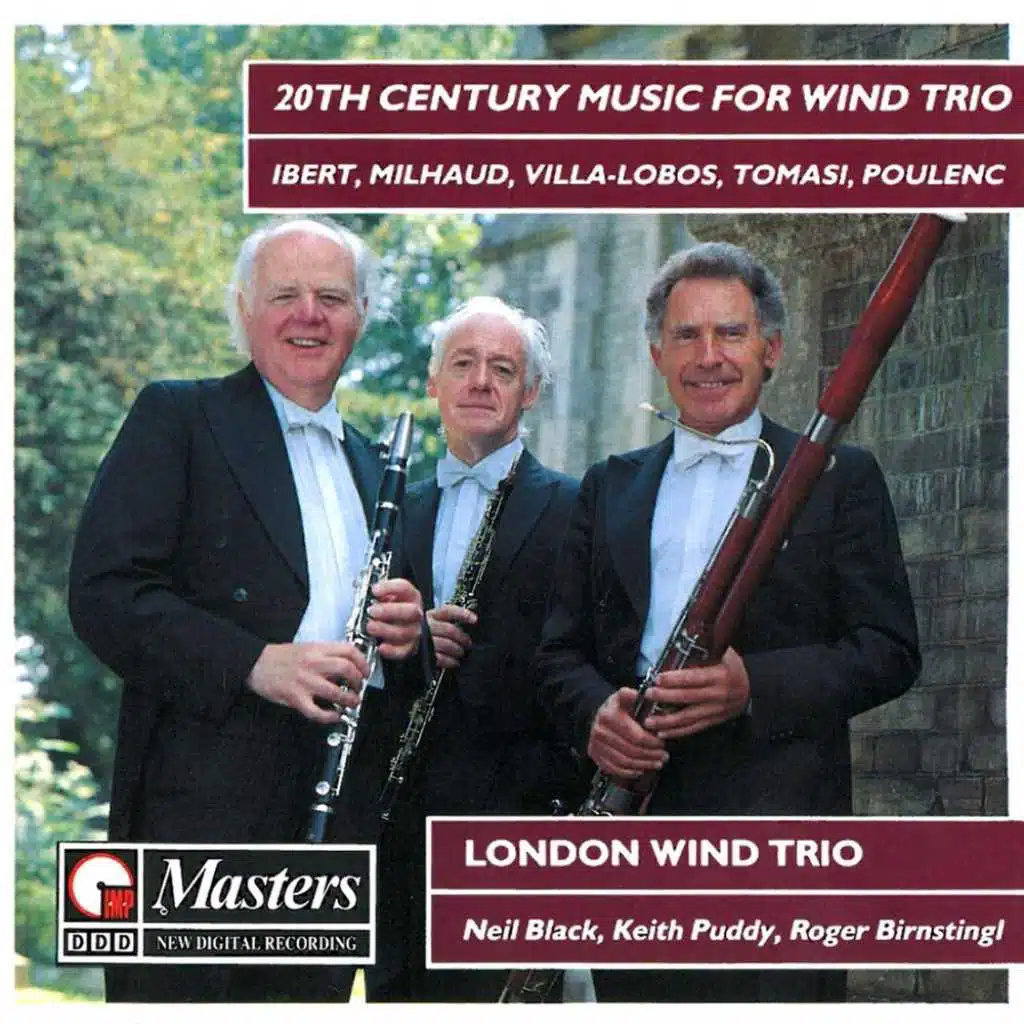 20th Century Music for Wind Trio