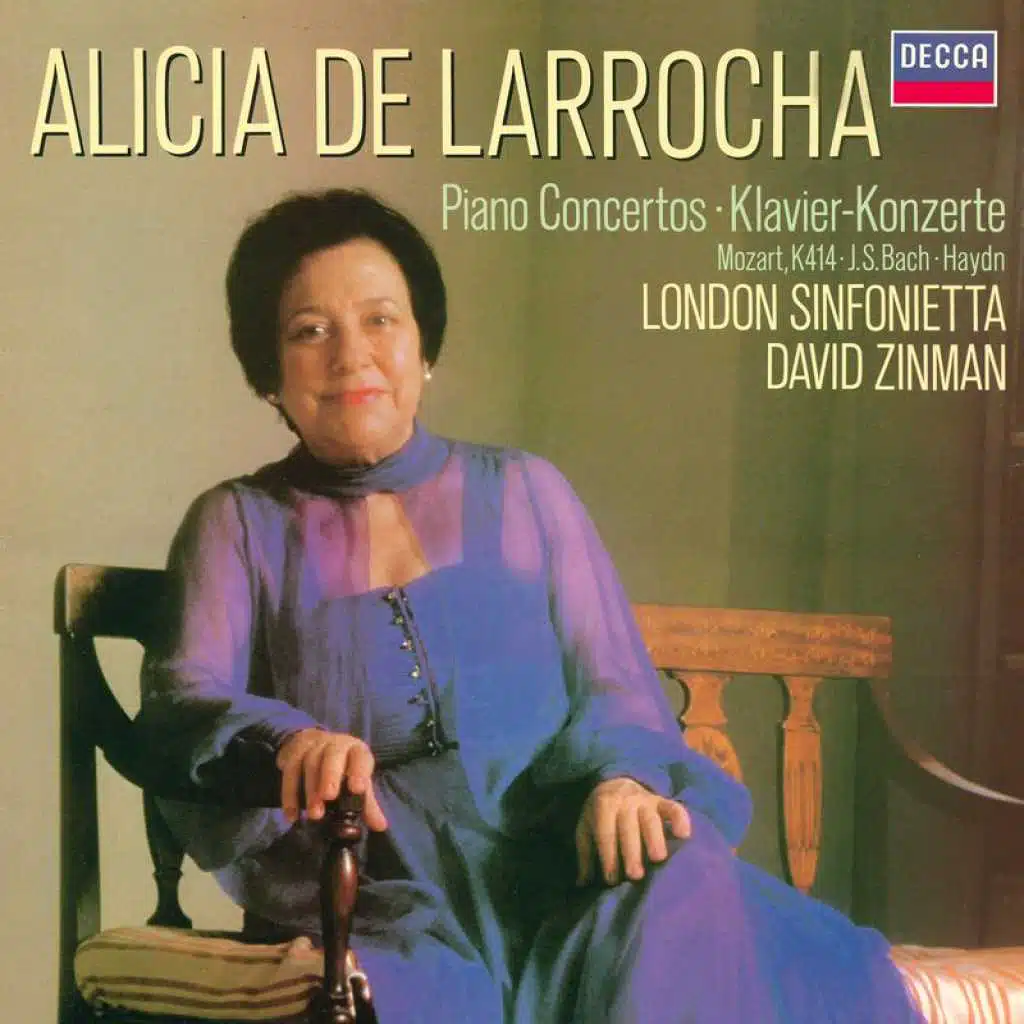 Alicia de Larrocha, London Sinfonietta & David Zinman
