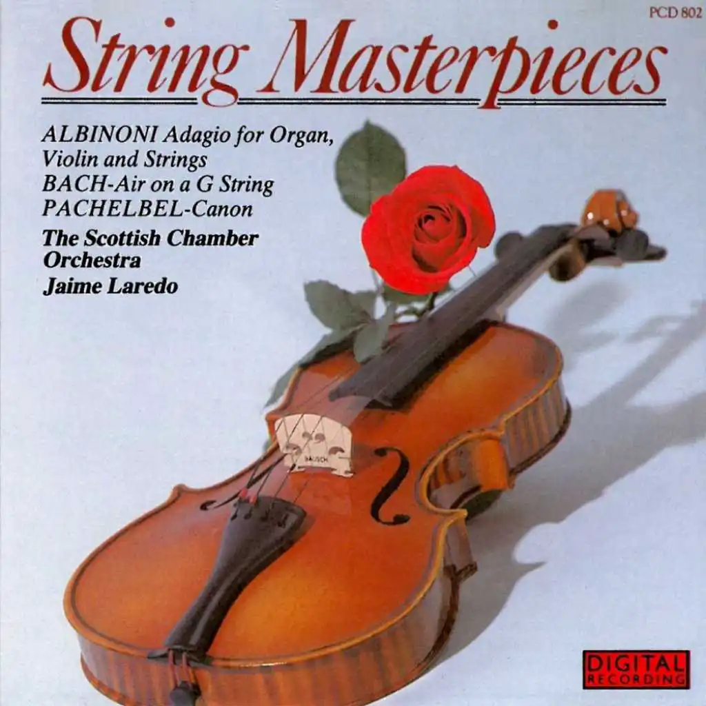 Adagio in G Minor for Organ, Sole Violin and Strings