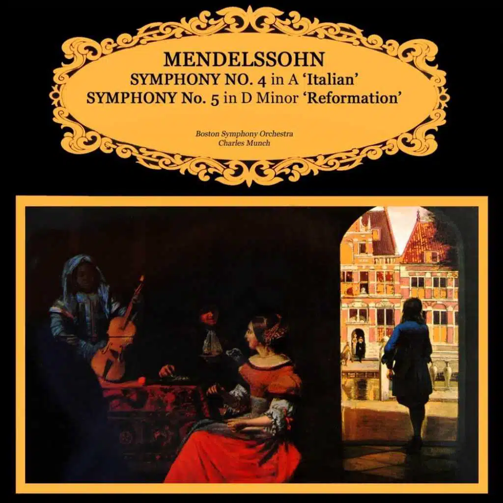 Charles Münch, Joseph De Pasquale, Gregor Piatigorsky, Richard Burgin and Boston Symphony Orchestra