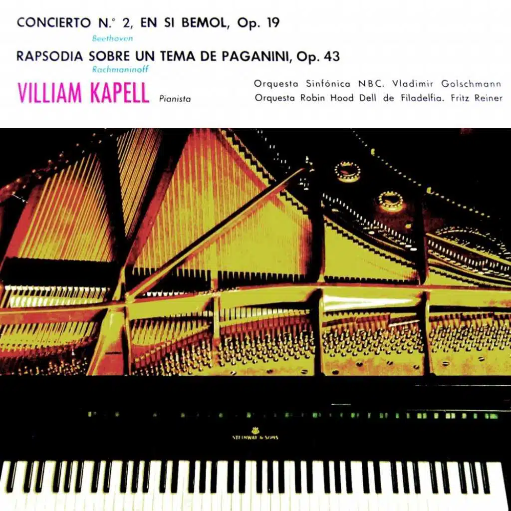 The Robin Hood Dell Orchestra Di Filadelfia, William Kapell and Fritz Reiner