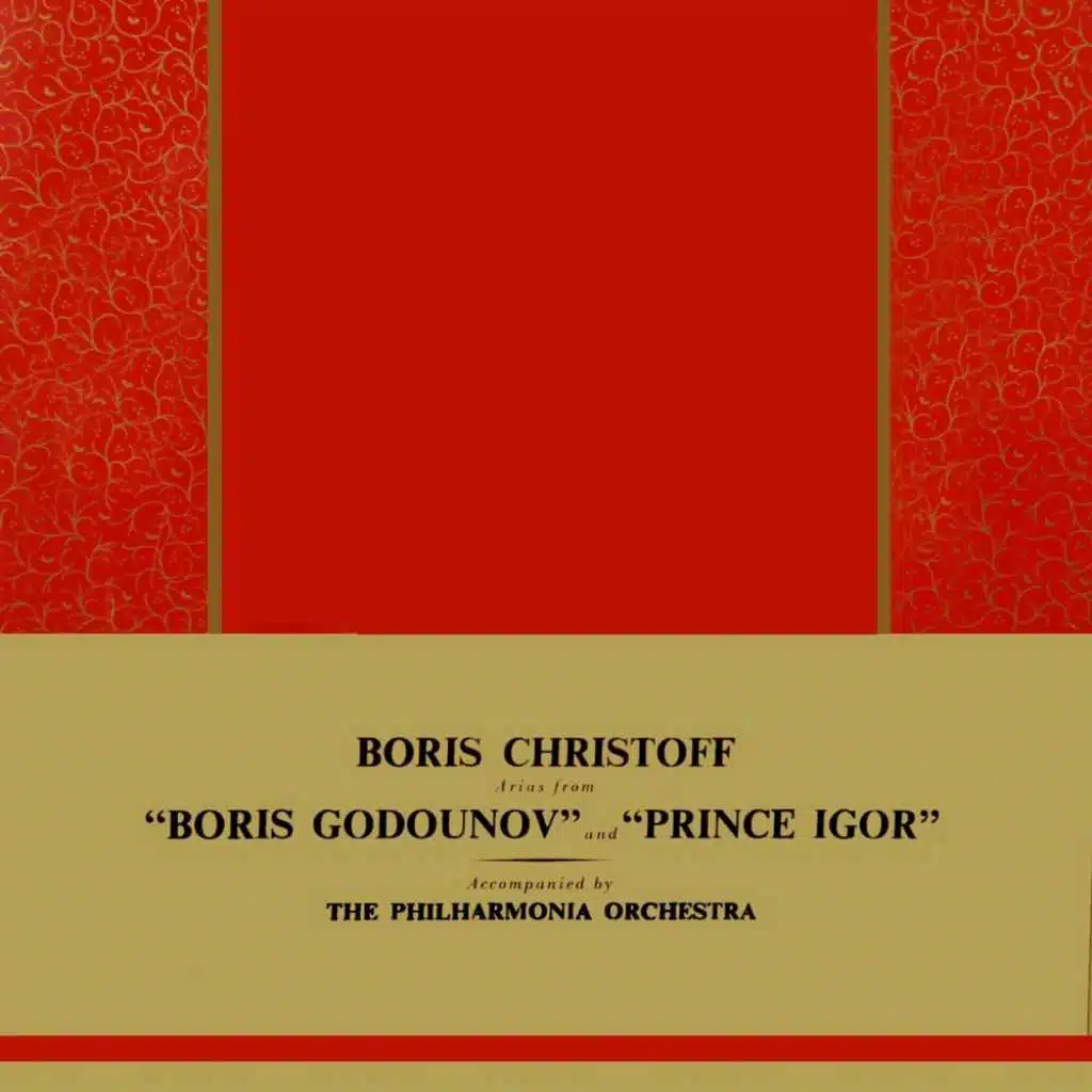 Boris Christoff, The Philharmonia Orchestra and Issay Dobrowen