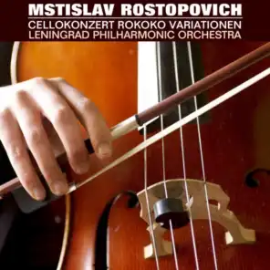 Gennady Rozhdestvensky, Leningrad Philharmonic Orchestra and Mstislav Rostropovich