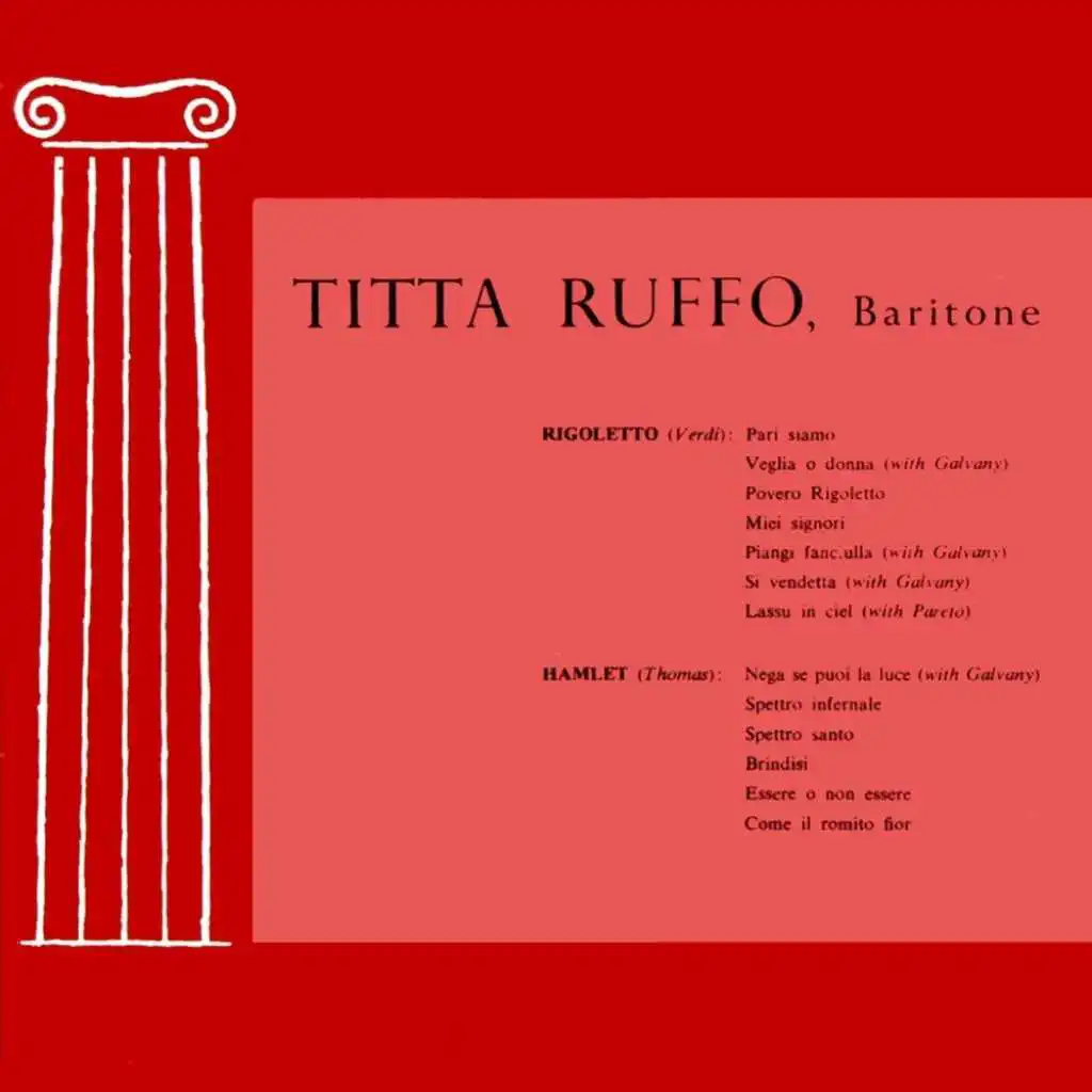 Titta Ruffo, Baritone