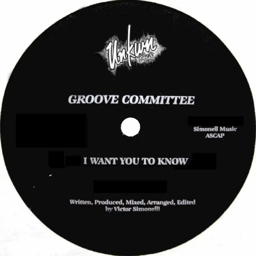 I Want You to Know (Victor Simonelli Nu Groove Mix)