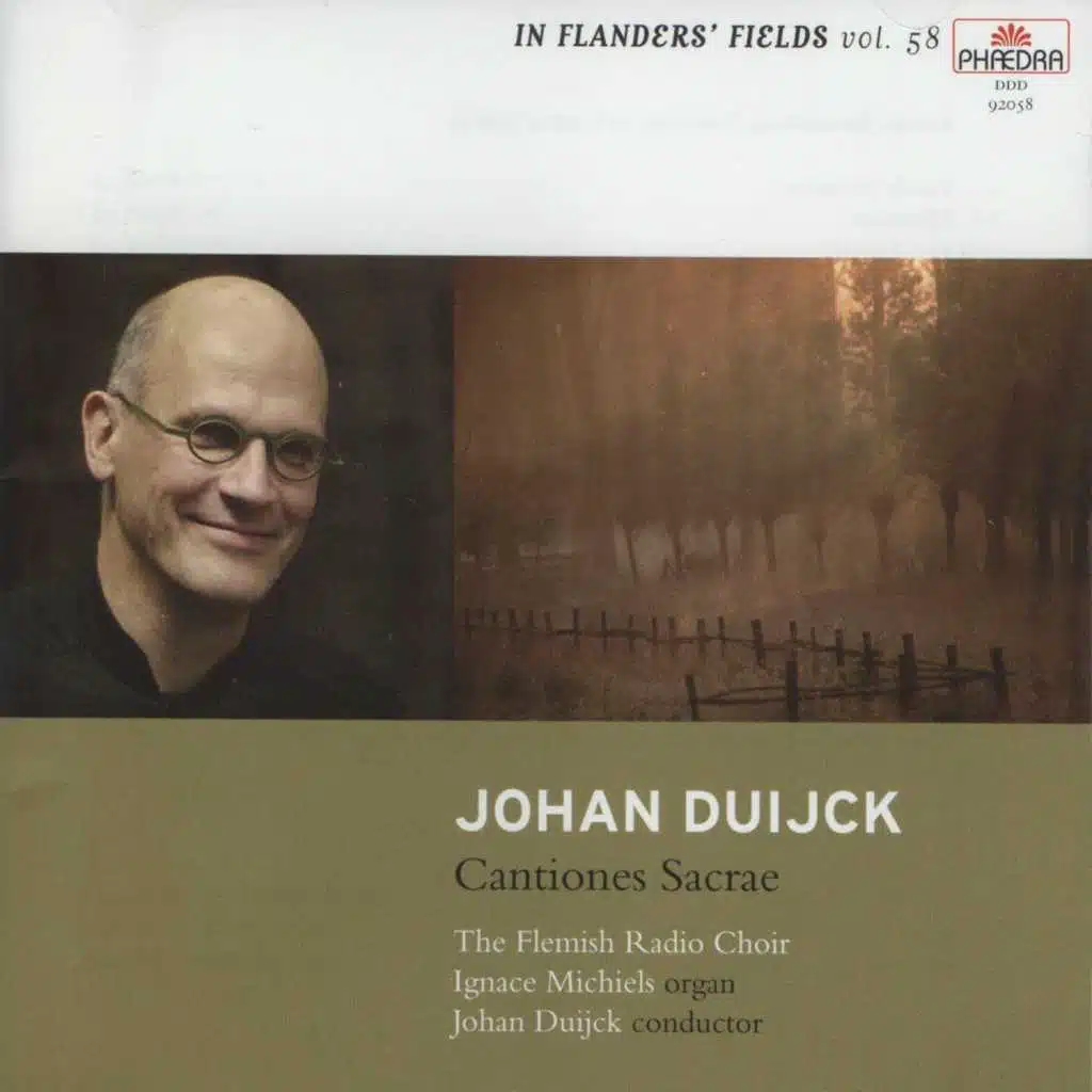 In Flanders' Fields Vol. 58: Johan Duijck - Cantiones Sacrae