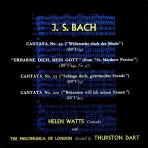 Thurston Dart, Helen Watts & Philomusica of London