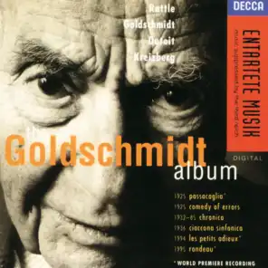 B. Goldschmidt: Passacaglia, Op. 4