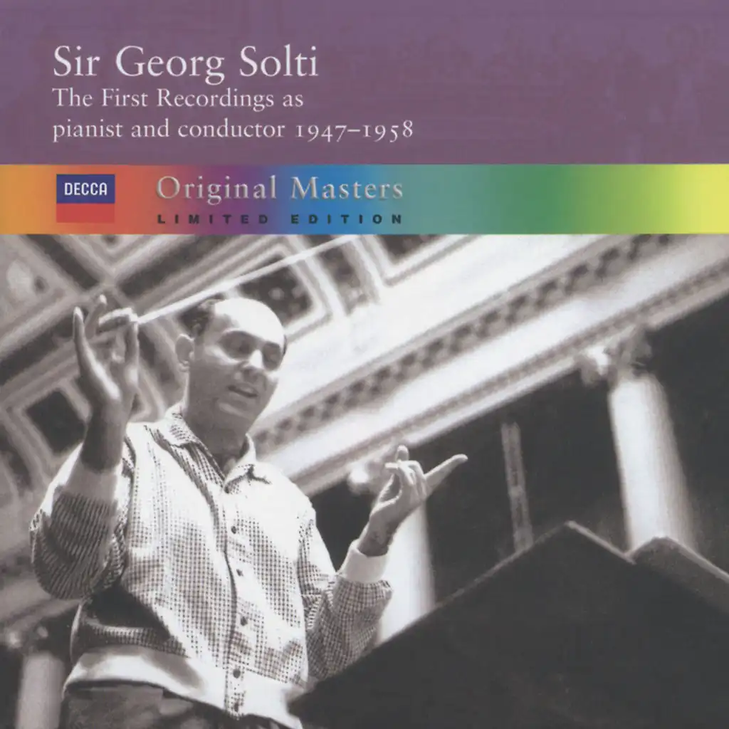 Sir Georg Solti - the first recordings as pianist and conductor, 1947-1958 - 4 CDs