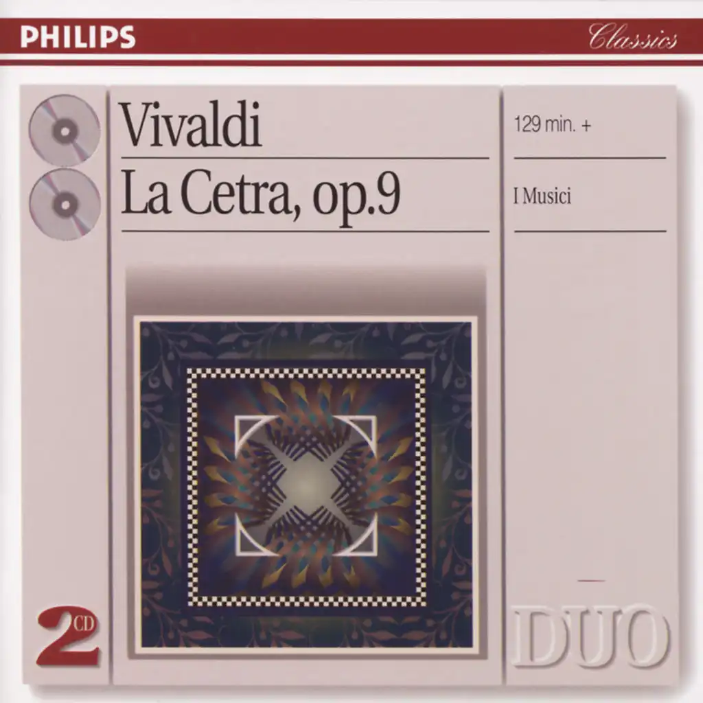 Vivaldi: 12 Violin Concertos, Op. 9 - "La cetra" / Concerto No. 10 in G major, RV300: 2. Largo cantabile