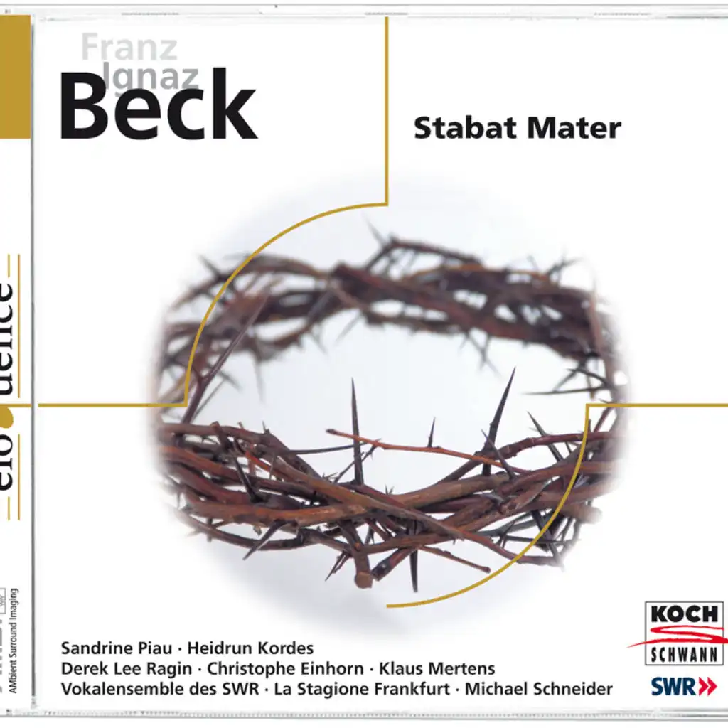 Beck: Stabat Mater - 6. Vidit suum dulcem natum: Lamentabile (Aria)