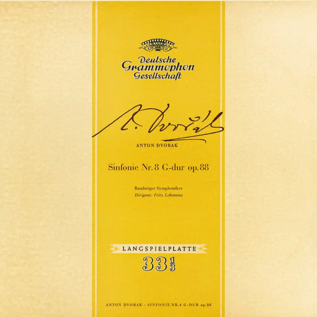 Dvorák: Symphony No. 8 in G Major, B. 163 / Franck: Symphony in D Minor, CFF 130