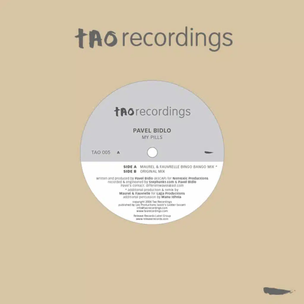 My Pills (Maurel & Fauvrelle Bingo Bango mix)