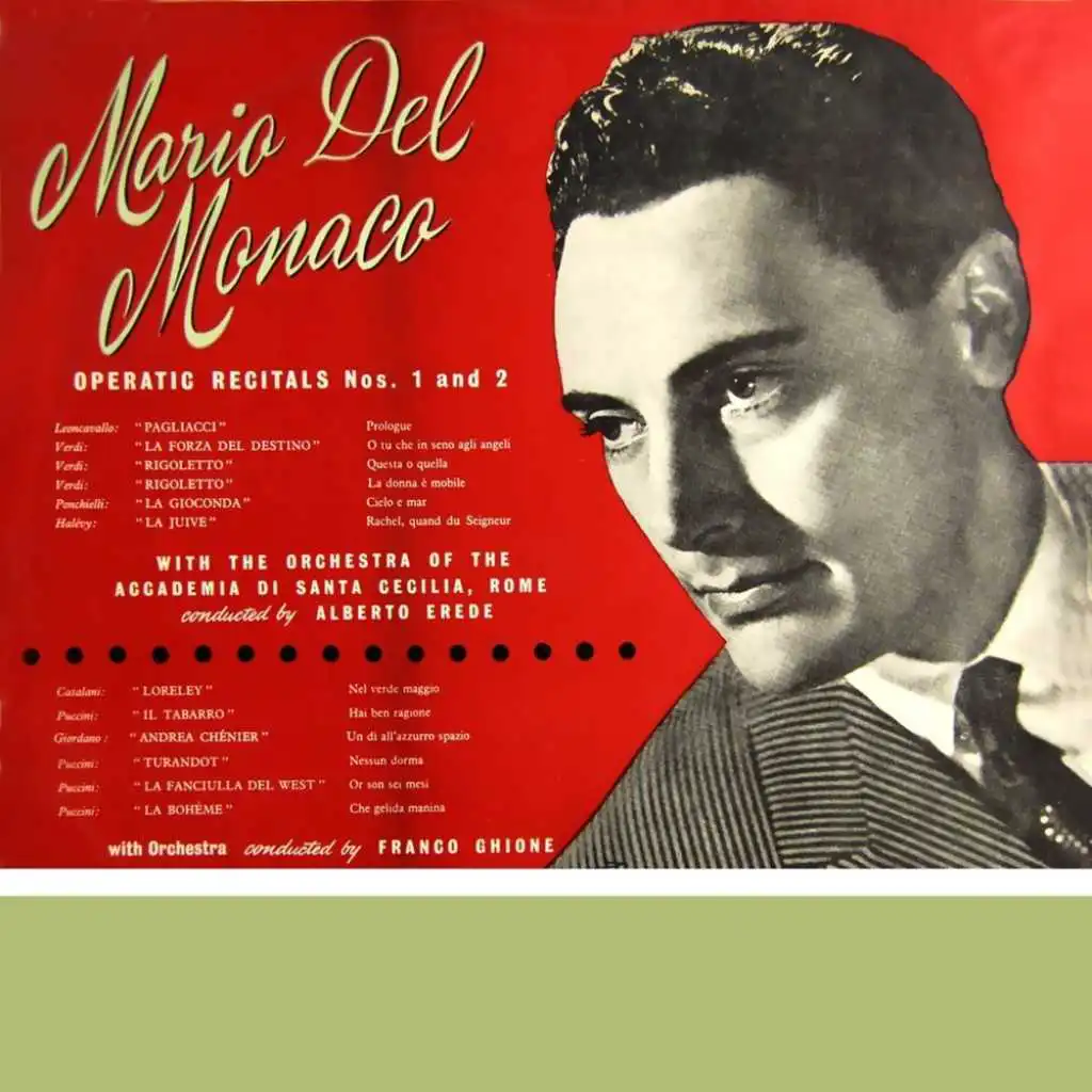 Mario Del Monaco Operatic Recital