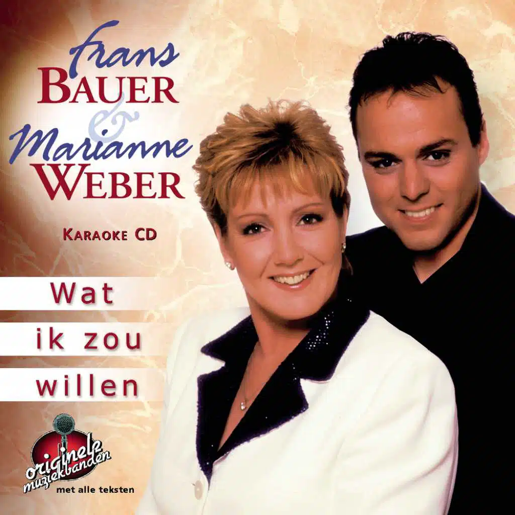 Marianne Weber;Frans Bauer