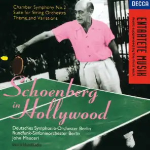 Schoenberg: Suite for String Orchestra - III. Menuet and Trio