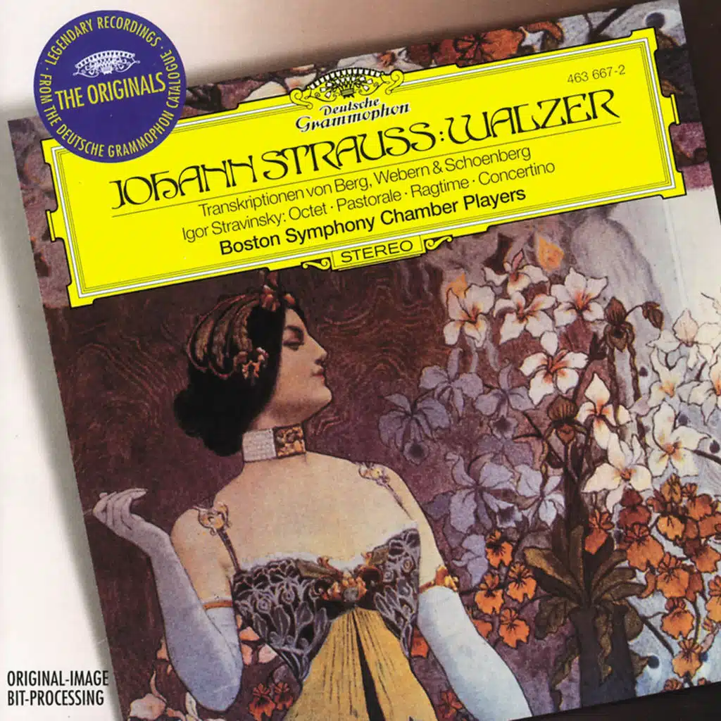 Strauss, J. II (transc.: Berg, Schoenberg, Webern): Waltzes / Stravinsky: Octet; Pastorale; Ragtime; Concertino