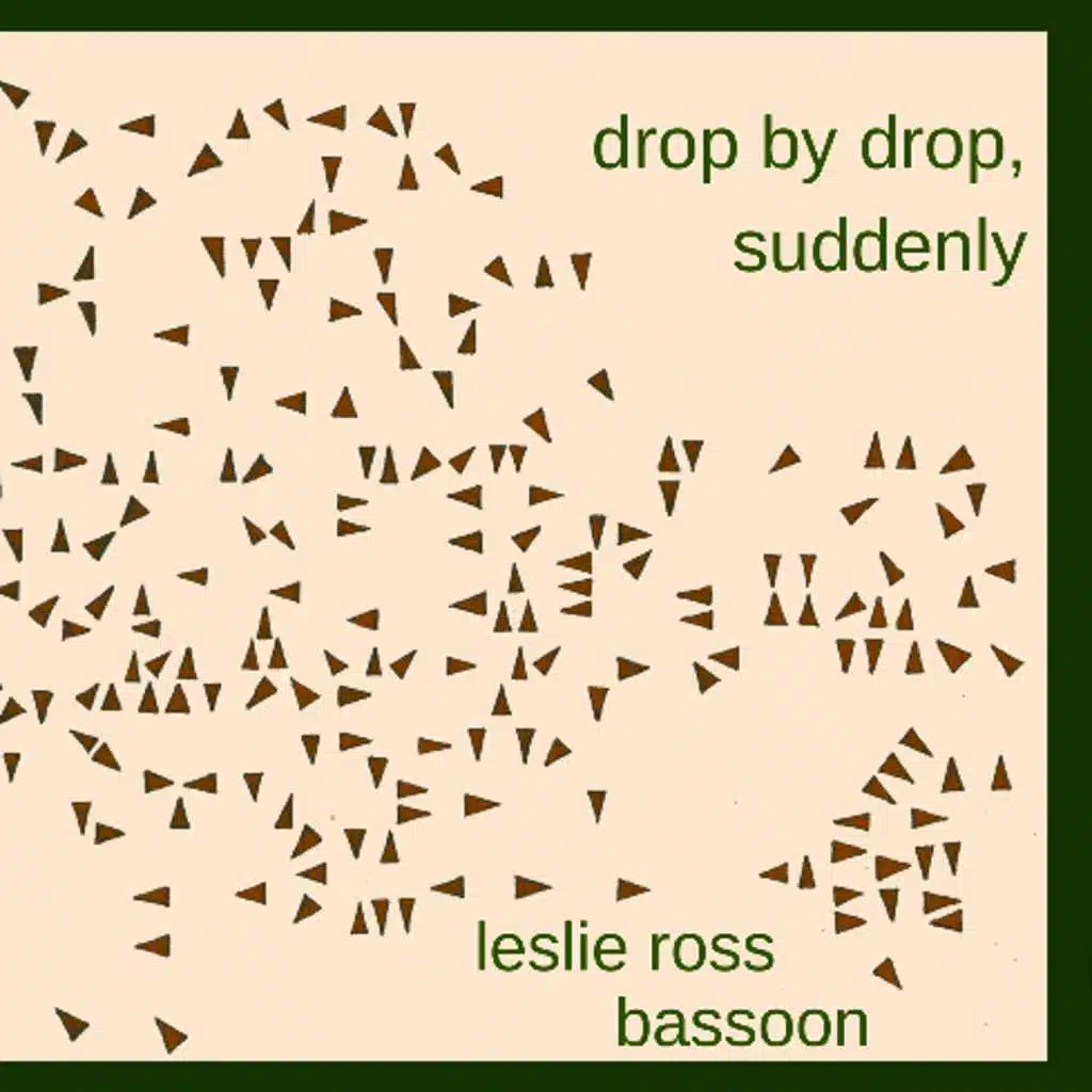drop by drop, suddenly