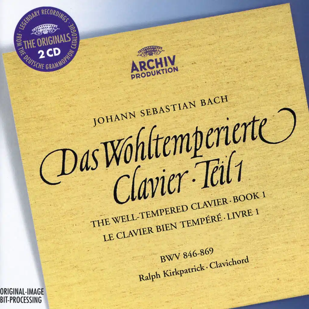 J.S. Bach: Das Wohltemperierte Klavier: Book 1, BWV 846-869 - Fugue in F sharp minor BWV 859