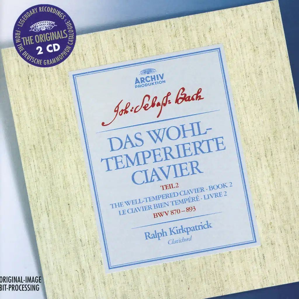 Bach: The Well-tempered Clavier, Book II