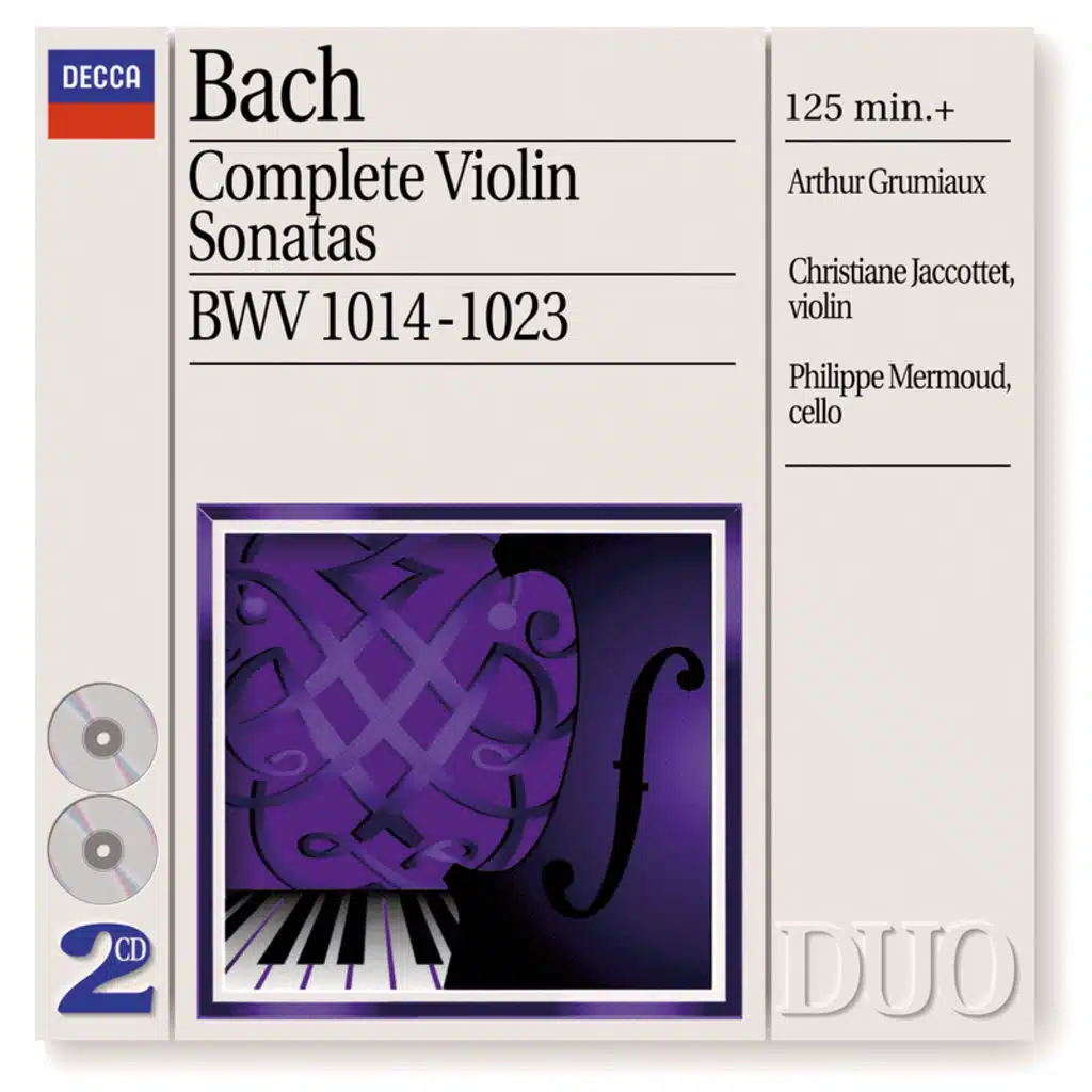 J.S. Bach: Sonata for Violin and Harpsichord No. 3 in E, BWV 1016: 2. Allegro
