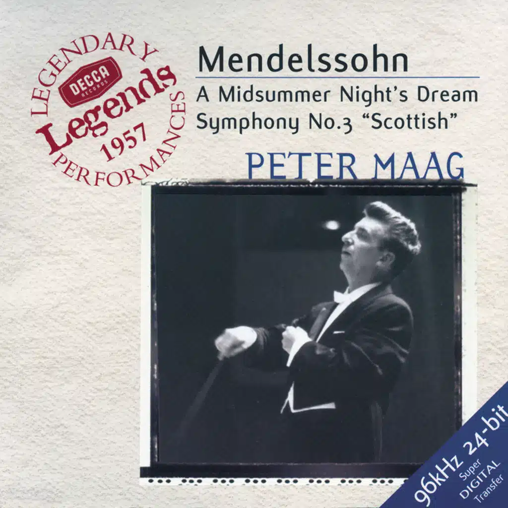 Mendelssohn: A Midsummer Night's Dream, Incidental Music, Op. 61, MWV M 13: Finale: "Though this house give glimm'ring light"