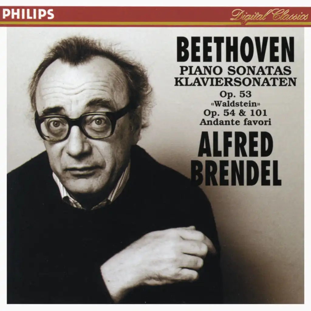 Beethoven: Piano Sonatas Opp.53 "Waldstein", 54 & 101; Andante favori