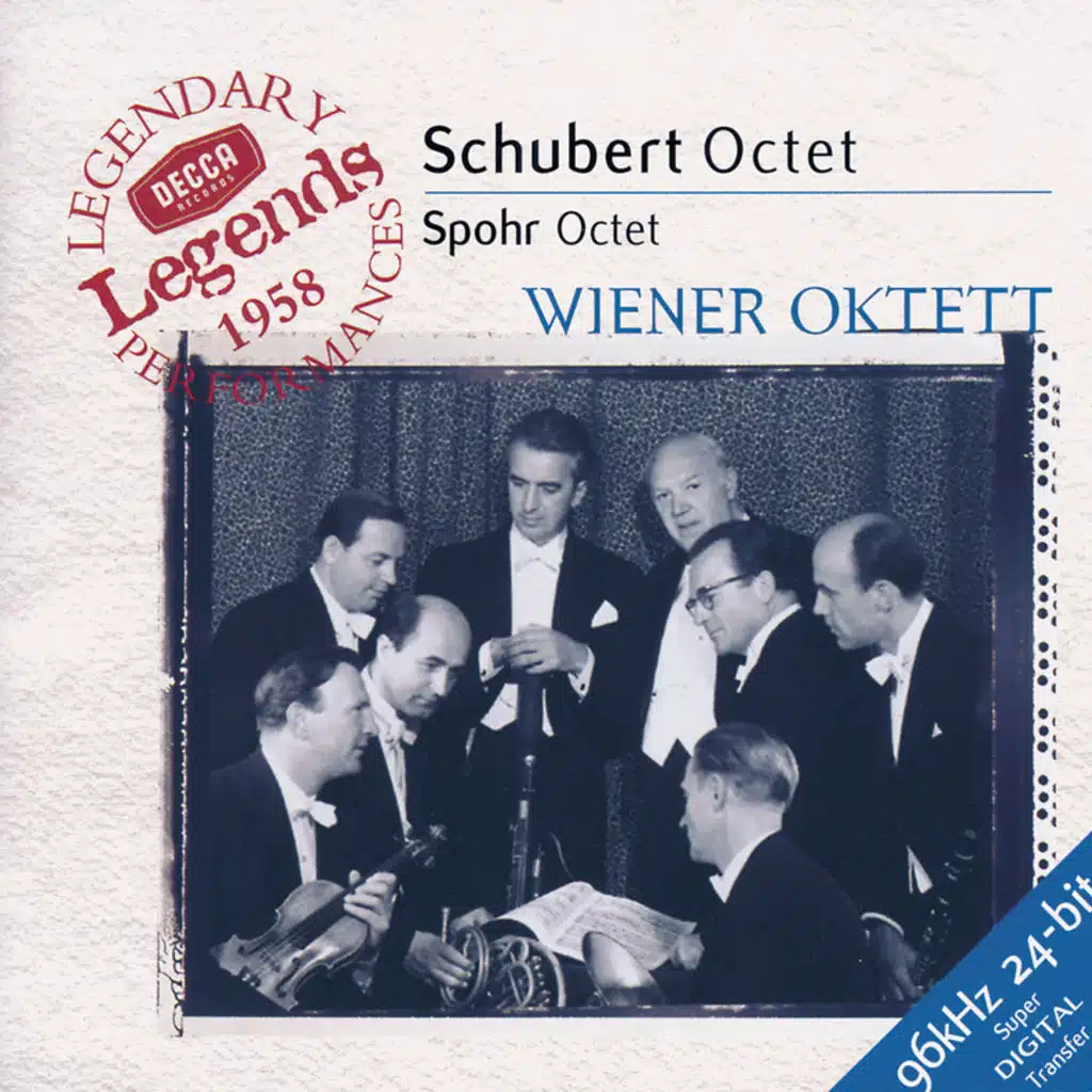 Schubert: Octet in F Major, D. 803: IV. Thema. Andante - Var. I - VII