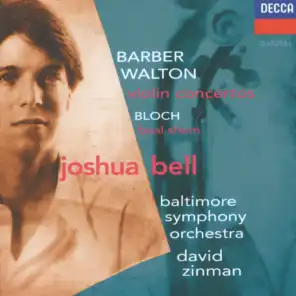 Barber / Walton: Violin Concertos / Bloch: Baal Shem