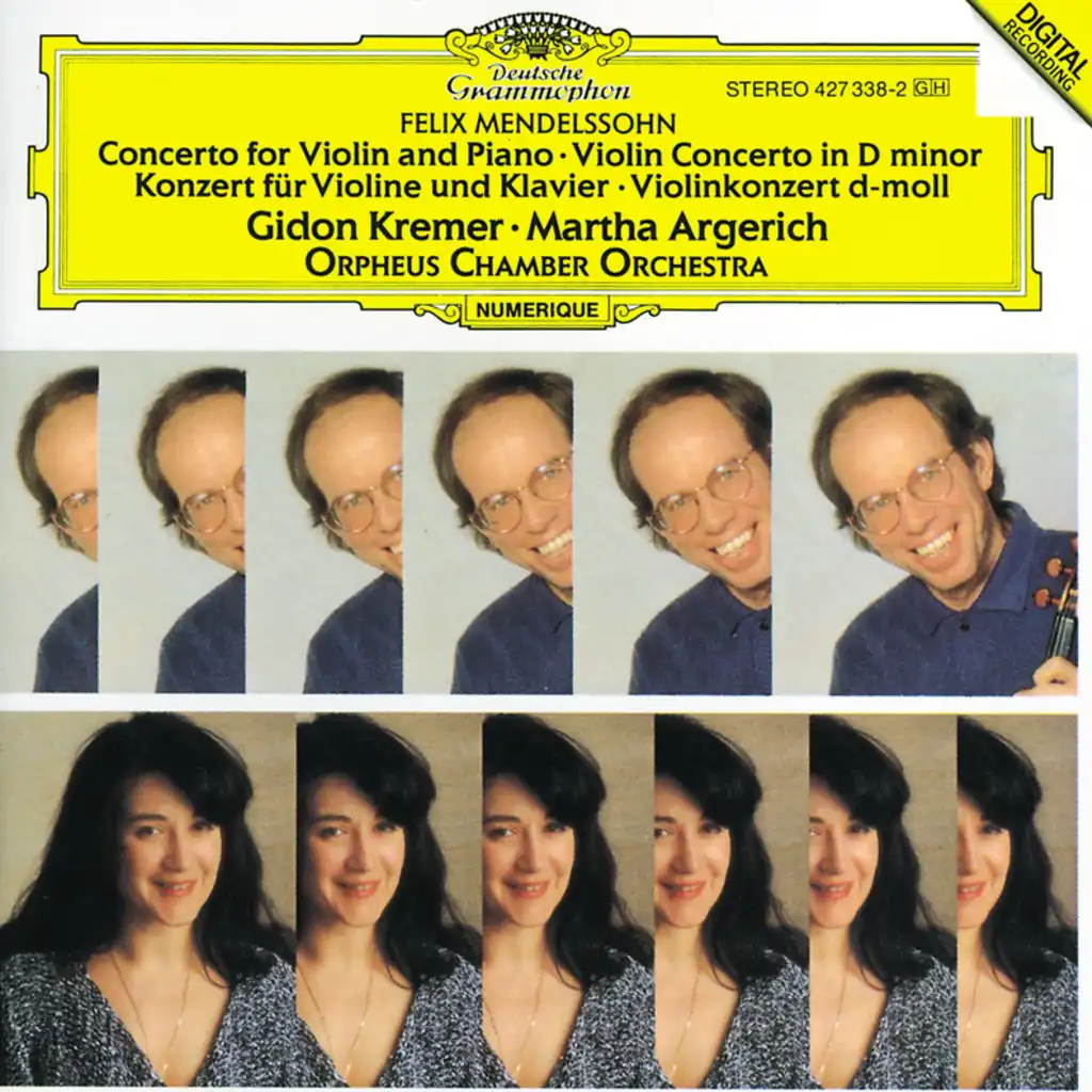 Gidon Kremer, Martha Argerich & Orpheus Chamber Orchestra