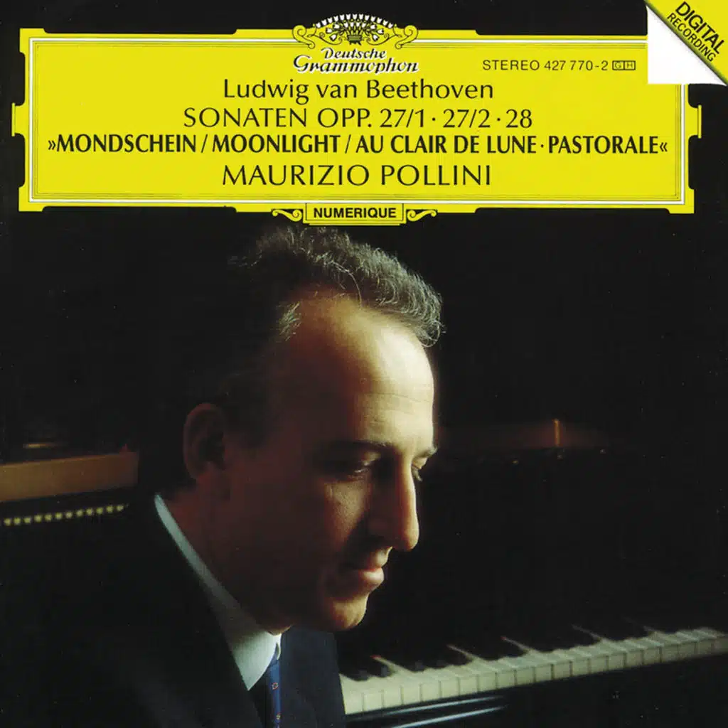 Beethoven: Piano Sonata No. 13 in E Flat Major, Op. 27 No. 1: II. Allegro molto e vivace