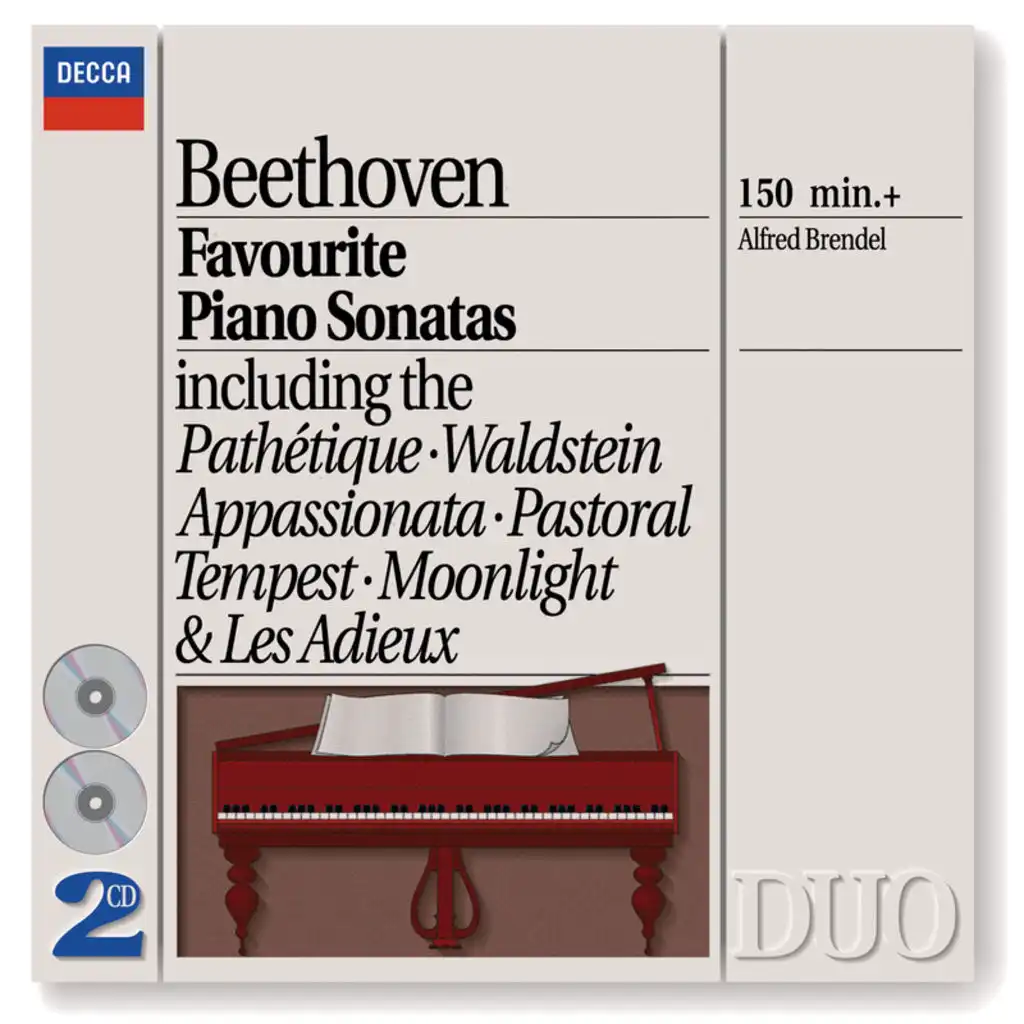 Beethoven: Favourite Piano Sonatas (2 CDs)