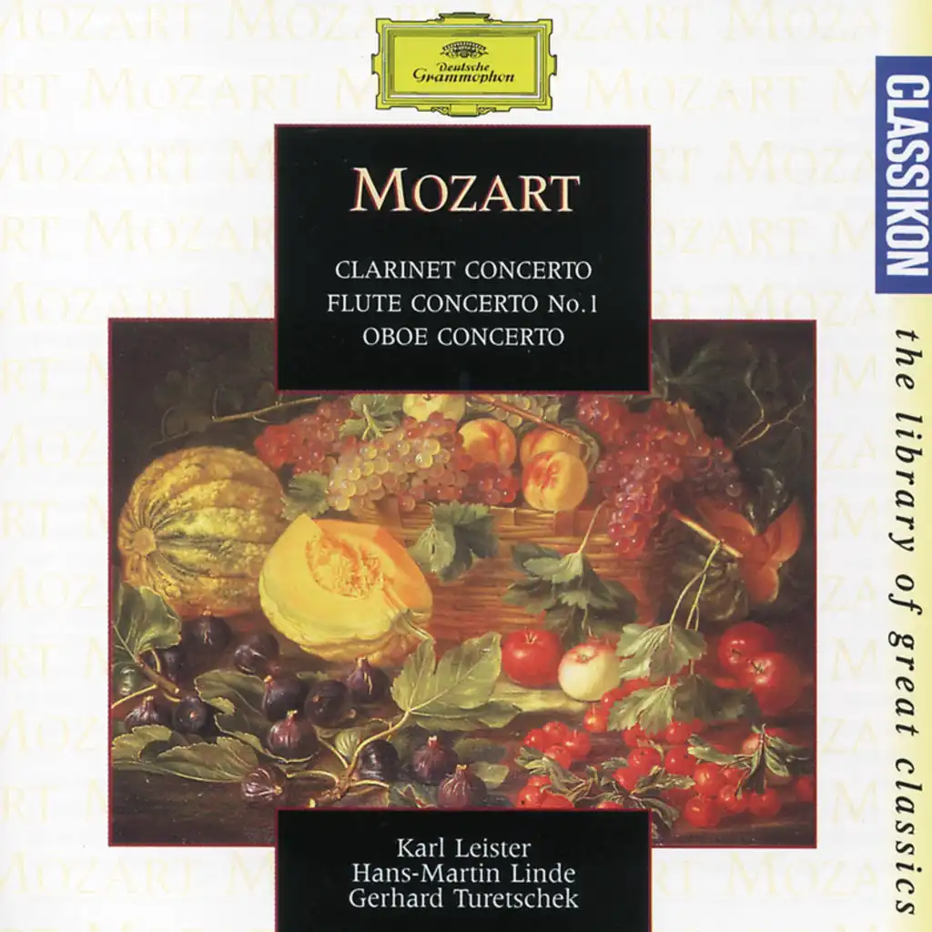 Mozart: Clarinet Concerto; Flute Concerto No.1; Oboe Concerto
