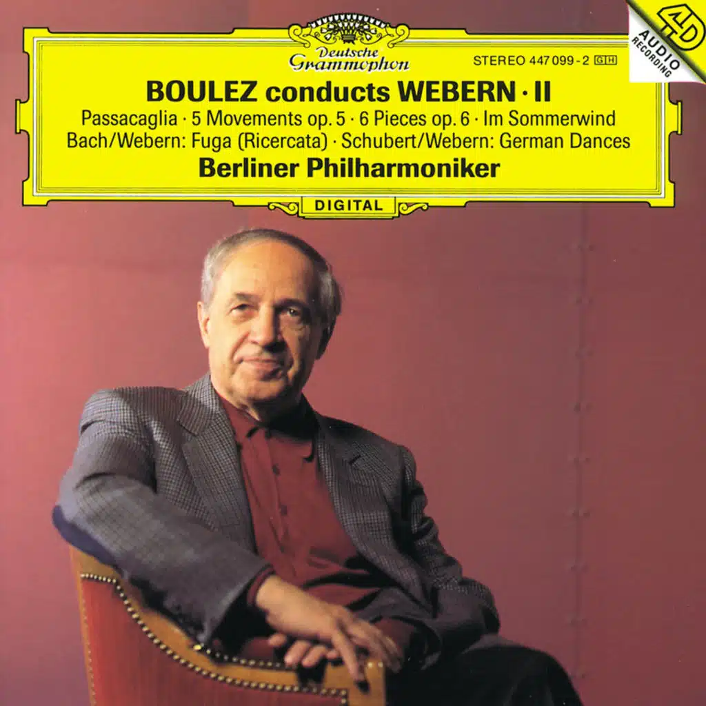 Webern: 5 Movements, Op. 5 (1929 Orchestral Version): I. Heftig bewegt