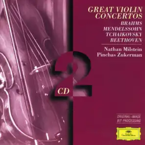 Brahms: Violin Concerto in D Major, Op. 77 - I. Allegro non troppo - Cadenza: Nathan Milstein