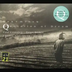 Takemitsu: Quotation of Dream (1991) - Say sea, take me! - for two pianos and orchestra