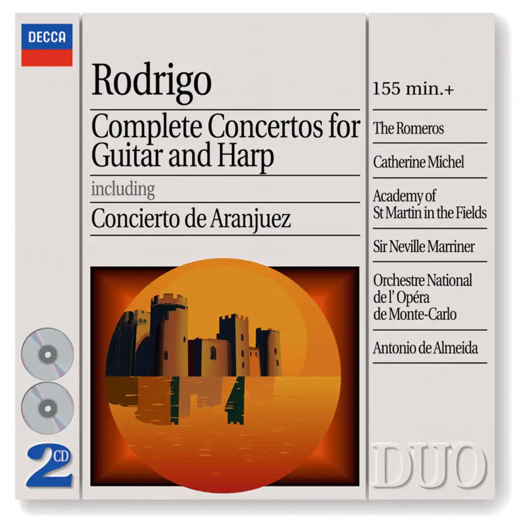 Rodrigo: Complete Concertos for Guitar & Harp (2 CDs)