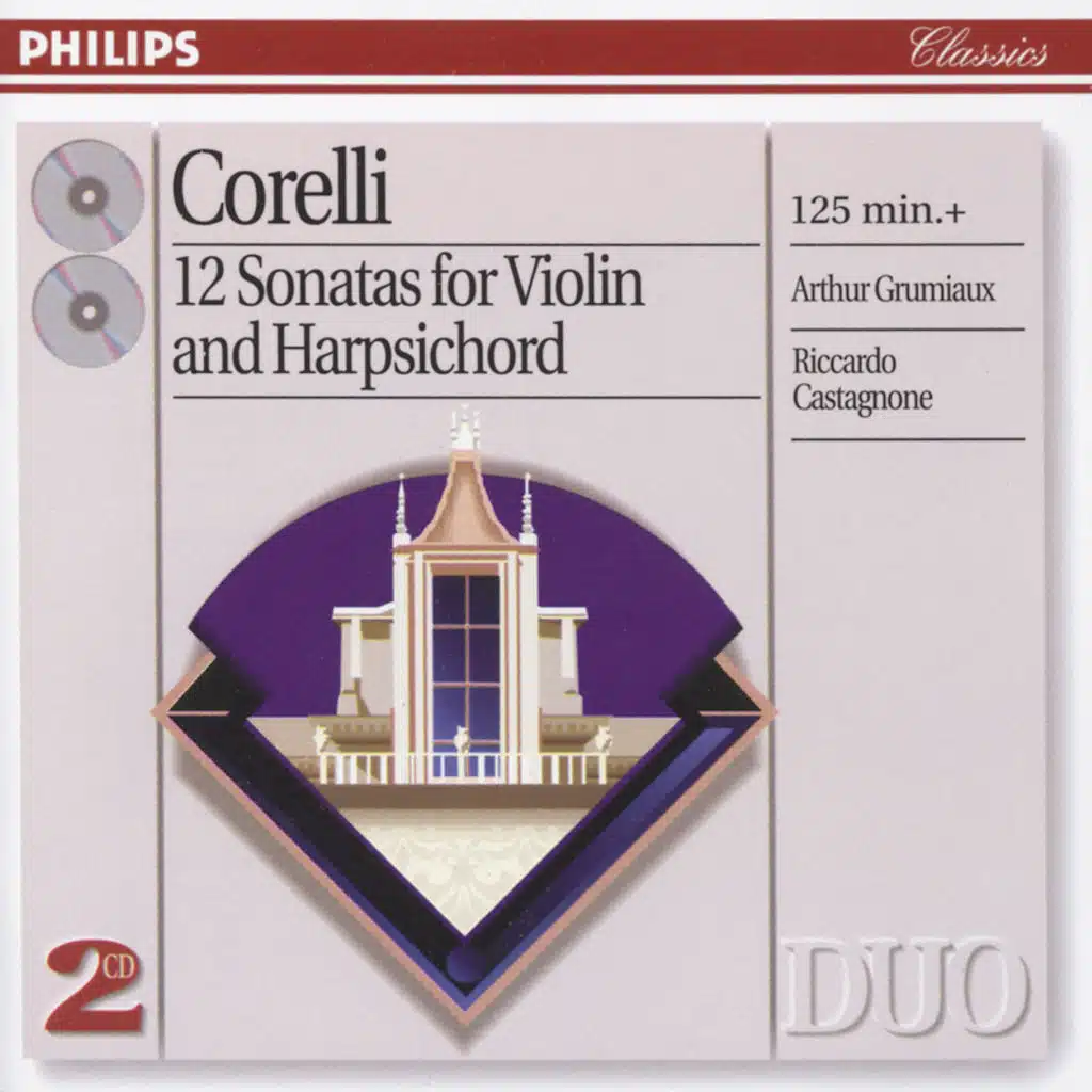 Corelli: 12 Sonatas for violin & harpsichord (2 CDs)
