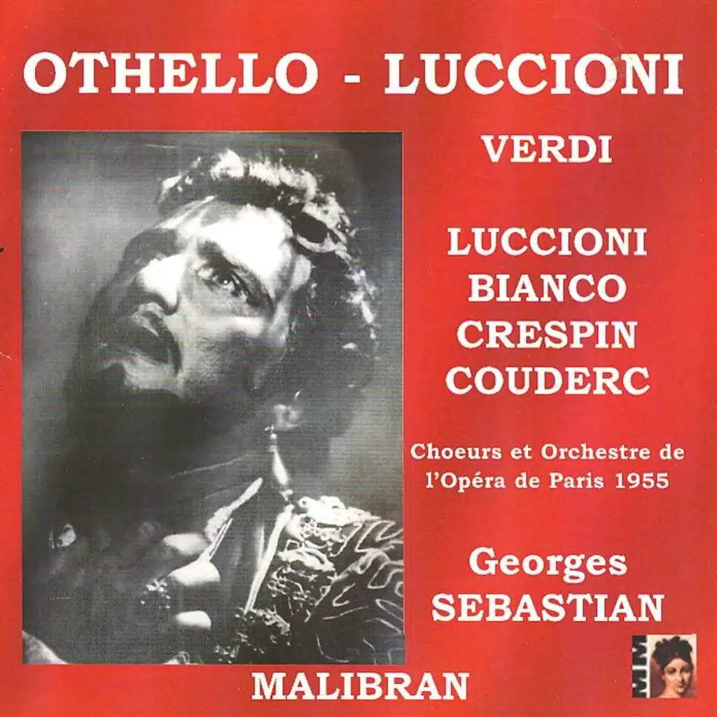 Verdi: Othello - Opéra de Paris 1955