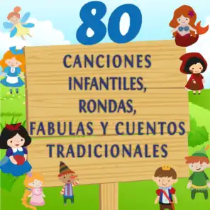 80 Canciones Infantiles, Rondas, Fabulas y Cuentos Tradicionales, Vol. 1 - Canciones e Historias Infantiles para Aprender Francés