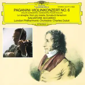 Introduzione e Variazioni sul tema Non più mesta da "La Cenerentola" di Rossini for Violin and Orchestra, MS. 22
