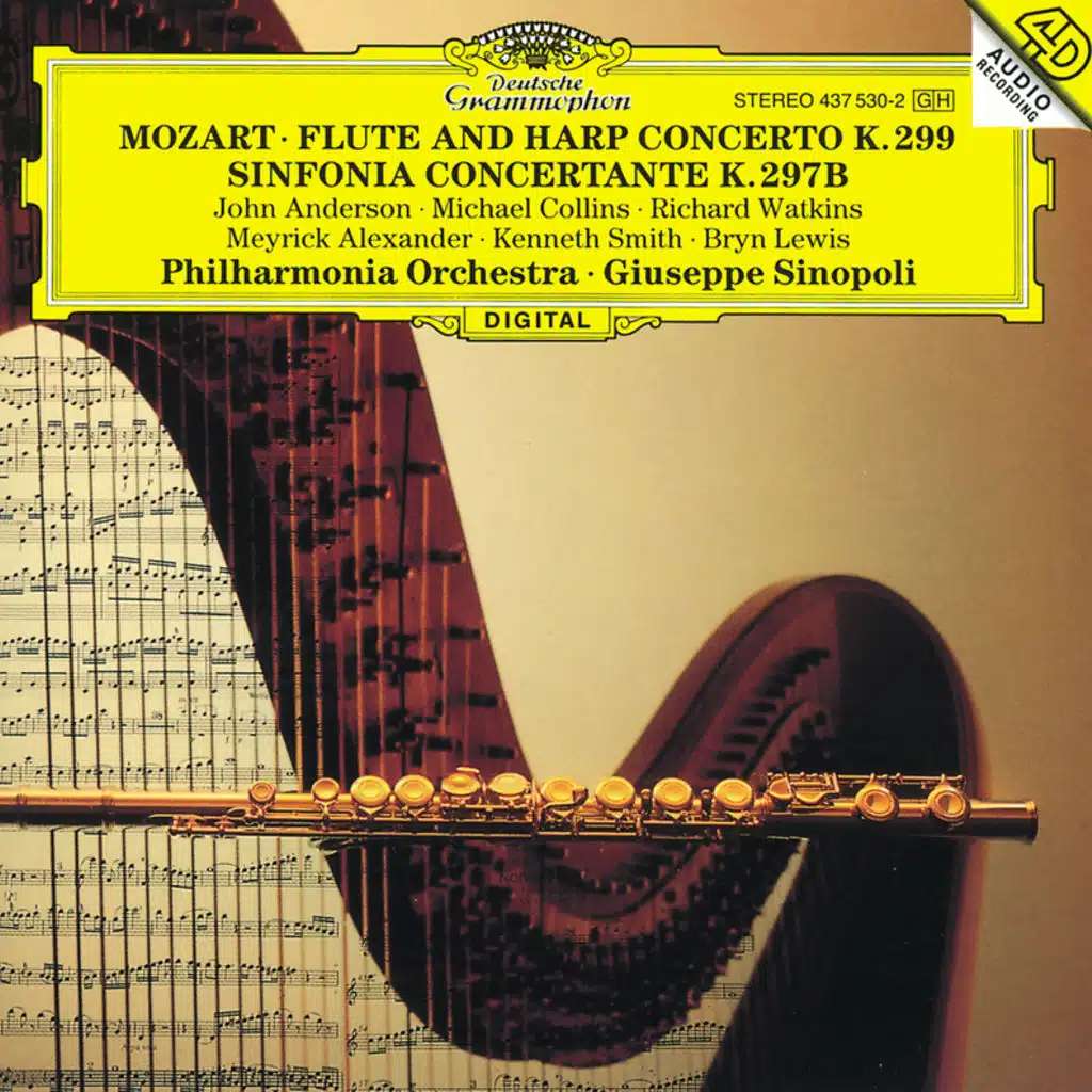 Mozart: Concerto for Flute and Harp in C Major, K. 299: II. Andantino
