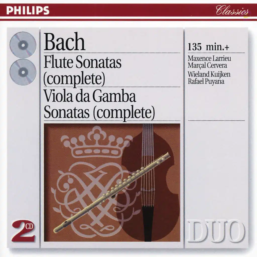 Bach, J.S.: The Flute Sonatas/The Viola da Gamba Sonatas (2 CDs)
